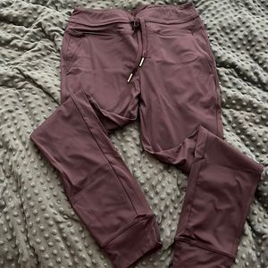 HALARA purple joggers